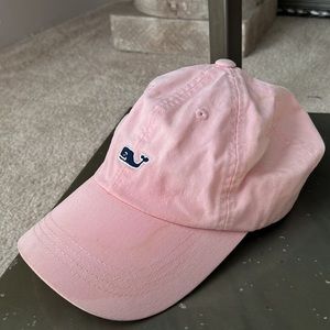 Vineyard Vines Pink soft baseball cap adjustable in the back
